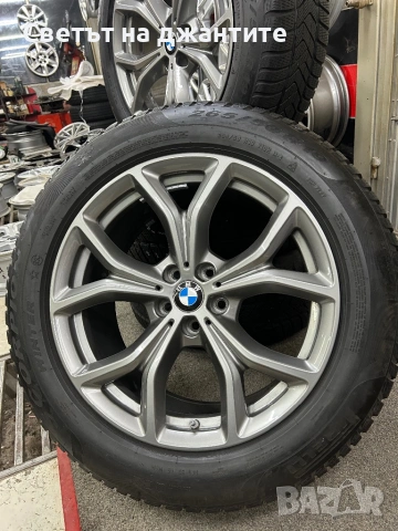 Джанти с Зимни Гуми 19 Цола BMW X5 G05 X6 G06 265/50/19 Pirelli RSC *, снимка 3 - Гуми и джанти - 53225291