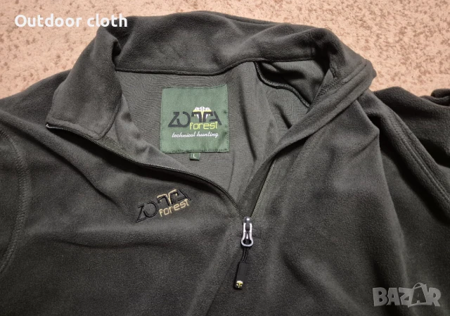 Zota Forest поларена блуза лов риболов туризъм бушкрафт , снимка 4 - Екипировка - 50526146
