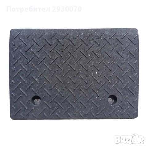 Рампа за бордюр, гумена 50/35/14 см EKO, ASED