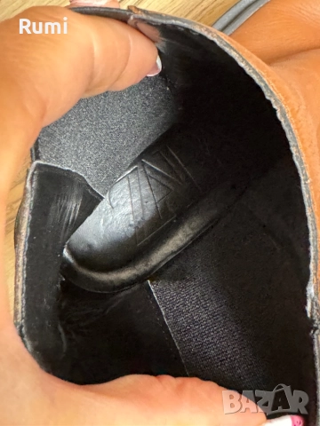 Оригинални естествена кожени боти ZARA ! 40 н, снимка 10 - Дамски боти - 35934598