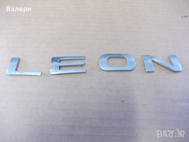 SEAT LEON 2 (1P) надпис за задния капак , снимка 3 - Аксесоари и консумативи - 44386608