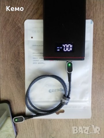 Кабел USB Type C към USB C 60W PD за бързо зареждане, снимка 7 - USB кабели - 31010268