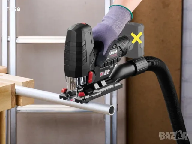 НОВ! Акумулаторен прободен трион зеге 12V Parkside Performance 1, снимка 3 - Други инструменти - 50026343