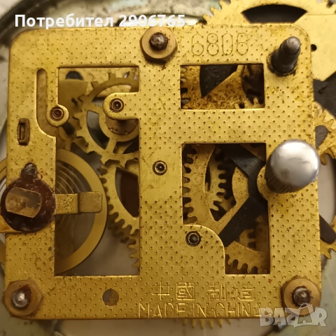 Часовник настолен Китайски от 1968година работещ, снимка 10 - Антикварни и старинни предмети - 52791082