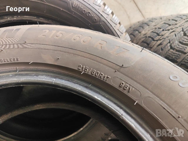 2бр.летни гуми 215/60/17 Michelin, снимка 4 - Гуми и джанти - 54207920