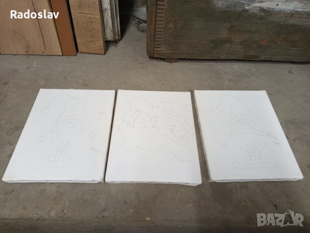 Статив за рисуване, дървен, височина 30 , 40 см, , снимка 11 - Други стоки за дома - 52805123