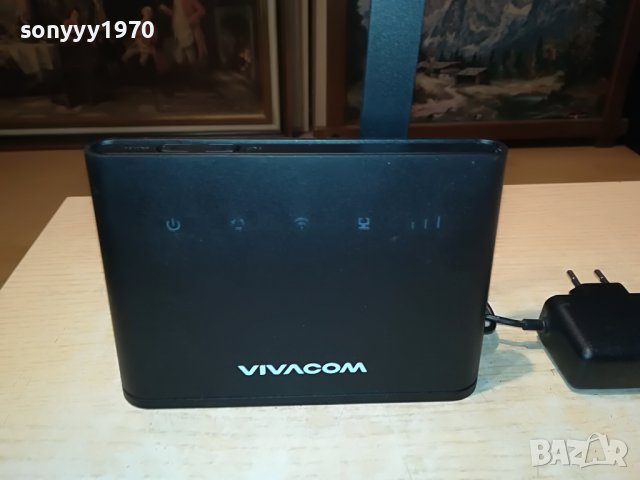 VIVACOM 4G ROUTER NEW MODEL 2105222000, снимка 5 - Мрежови адаптери - 36834404