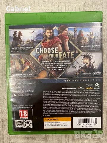 Assassin’s Creed Odyssey Xbox One, снимка 3 - Игри за Xbox - 48089611
