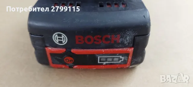 Bosch GBA 18V 4.0Ah – 72Wh. Оригинална батерия