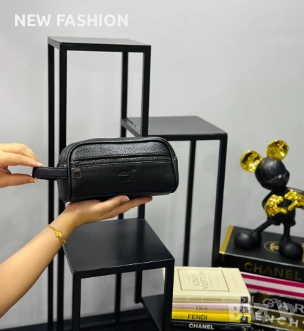 Мъжки Кожени Чанти ✨Mont Blanc ✨Boss ✨ Armani ✨, снимка 2 - Чанти - 51391931