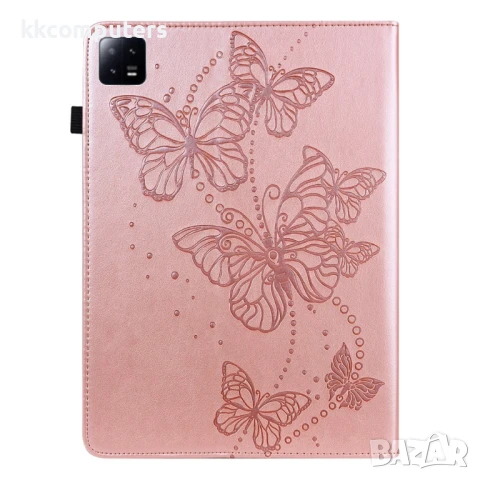 Xiaomi Pad 6 / Pad 6 Pro Imprinted Butterfly Кожен Калъф и Протектор, снимка 11 - Калъфи, кейсове - 51118817
