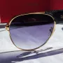 Мъжки луксозни слънчеви очила Cartier CT0036S Made in France , снимка 2