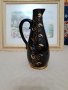 Порцеланова ваза черен кобалт и позлата, снимка 1 - Антикварни и старинни предмети - 38528152