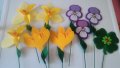 Пролетни цветя от филц, снимка 12