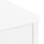 vidaXL Страничен шкаф ODDA White 40x24x79 cm Масивна дървесина Бор, снимка 9
