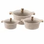 Гранитен комплект касероли Lexical  PEARL SERIES, снимка 4