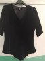 Черно кадифе/коприна – елегантна блуза, снимка 2