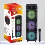Преносима караоке колона WDLR-DR-8839 3х8,5 инча микрофон, снимка 1