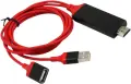 HDMI кабел за телефон към телевизор iPhone iPad Android Цифров AV адаптер , снимка 4