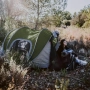 Night Cat Саморазгъваща се двуместна палатка, водоустойчива 2/3 души, дишаща, лесна за сглобяване, снимка 6