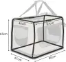lionto Сгъваема кутия за транспортиране на кучета и котки 90 x 24 x 65 см , снимка 5