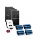 Трифазна автономна соларна система 18kW + 12 бр. 200Ah GEL акумулатора, снимка 1 - Друга електроника - 38009805