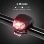 LED СИЛИКОНОВ СТОП / ФАР ЗА ВЕЛОСИПЕД.ЛЕД ФЕНЕР ЗА КОЛЕЛО ТУРИЗЪМ СОС ФЕНЕРЧЕ, снимка 2