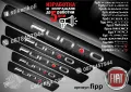 ПРАГОВЕ карбон FIAT SEDICI фолио стикери fipse, снимка 11