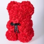 Мече от вечни рози – 25 см, снимка 3