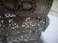 Стара сребърна много интересна кутиика за бижута., снимка 3