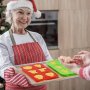 4174 Силиконова форма за мъфини Коледа, снимка 3