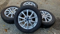 15 5х100 лети джанти Фолксваген Шкода Сеат. 185/65/15 зимни гуми , снимка 1