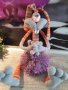 Плетена играчка Заек-Крези КЕКС, Ръчно изработена, Перфектен подарък, снимка 14