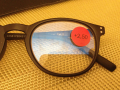 Нови немски очила за четене + 2,5 диоптъра, защита, шарнир, калъф, снимка 4
