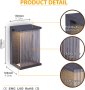 Външни стенни лампи EBION LED Вградени, Водоустойчиво IP54, снимка 3