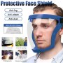 Маска за работа предпазен щит за лице с филтър прозрачна защитен шлем, снимка 1 - Други инструменти - 42090206