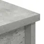 vidaXL Висок шкаф, Бетонно сиво, 50x35x180 cм инженерно дърво, снимка 9