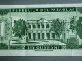 Банкнота - Парагвай - 1 гуарани UNC | 1963г., снимка 3