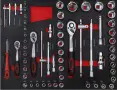 Шкаф с инструменти Everforce - 4 пълни чекмеджета, 158 части, снимка 3