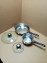 Комплект Стари Тиган и Касерола с Капаци., снимка 3