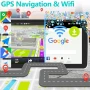 10.1-инчова 1din Android Car+Carplay мултимедия 2GB+64GB 360 градуса въртящ се сензорен екран , снимка 4