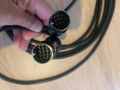 Продавам за ПРЕЗАПОЯВАНЕ два кабела 13 pin за Roland  GR guitar synths   е 9 метра а другия 5 метра, снимка 3