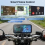 A622 Мотоциклетен CarPlay 6-инчов сензорен дисплей, безжичен CarPlay и Android Car, снимка 2