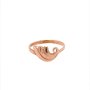 Златен дамски пръстен 1,79гр. размер:58 14кр. проба:585 модел:19547-1, снимка 1 - Пръстени - 42236870