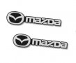 Нови алуминиеви емблеми ”MAZDA” - 35 мм. / 8 мм., снимка 1