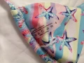 Нов комплект цветен дамски бански от две части с принт морски звезди р-р XS, S, M, L, снимка 13