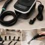 Парочистачка 2500 W с комплект аксесоари – Мощно почистване с гореща пара, снимка 3