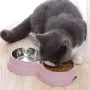 Двойна купичка за куче или котка - Три цвята - КОД 2988, снимка 4