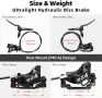 Хидравличен спирачен комплект 4-порков за e-bike/e-scooter, 850/1600 мм, снимка 3