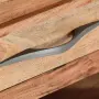vidaXL Маса за кафе, 110x52x45 см, акациево дърво масив, снимка 5
